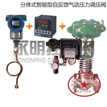 【永明控制阀】供应分体式智能型自反馈高精度气动压力减压调节阀