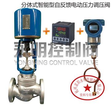 【永明控制阀】供应分体式智能型自反馈高精度电动压力减压调节阀